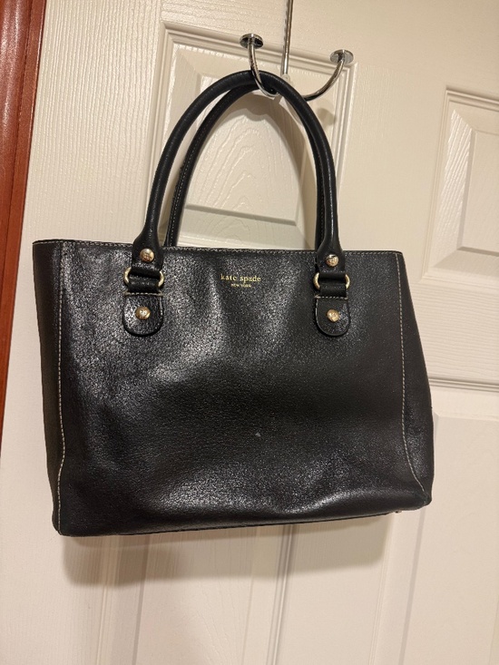 kate spade Handbags - Kate Spade New York Bundle — Black Wellesley Tote + Pebbled Leather Tassel Cross
